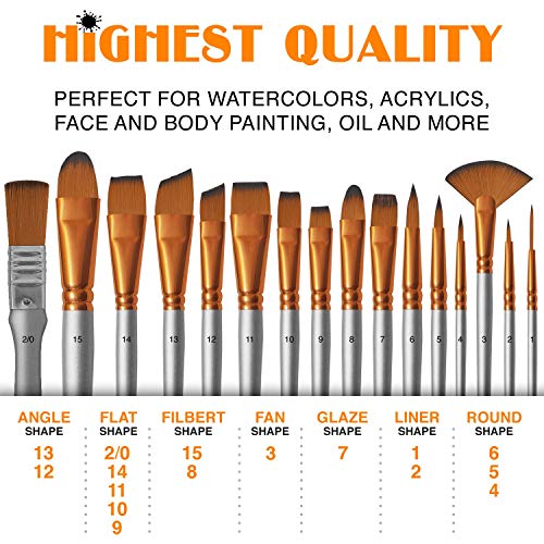 3 BENICCI+Paint+Brush+Set+Organizing