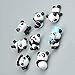 8 Pack Fridge Magnets Panda Refrigerator Office Magnets for Calendars Whiteboards Maps Resin Fun Decorative Decoration [Upgraded]