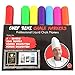 Chef Remi Liquid Chalk Marker Pens, Dry Paint Erasable Fine Tip Markers for A-Board, Bistro Chalkboard, Whiteboard or Restaurant Window, Set of 8