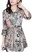Mooncolour Women New Arrival Deluxe Floral Dress Flouncing Top Blouse