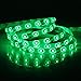 XKTTSUEERCRR Waterproof Blue LED 3528 SMD 300LED 5M 16.4Feet Flexible Light Strip 12V 2A 24W 60LED/M-Green