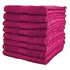 NatureMark-NM-HT0860-Frottier-Handtuecher-8-er-Pack-50-x-100-cm-100-Baumwolle-Pink-Pink