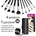 Makeup Brush Set: best 10 makeup brushes, Silky, Soft and make up brushes Plus Holder Case and a Compact Mirror 30-day by Beauty Lally
