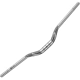 FIFTY-FIFTY Mountain Bike Riser Handlebar, Aluminum Alloy MTB Handlebar, 31.8mm Diameter, 780mm Wide Bicycle Bar