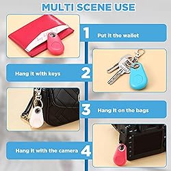 Frienda 5 Pieces Key Finder Item Locator with 5