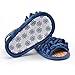 Weixinbuy Newborn Infant Toddler Girls Wrinkles Antislip Crib Shoes Sandals,Blue,6-12 Months