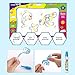 Magic Water Doodle Mat with Rainbow Color Swatches,Children Water Drawing Mat Board,Educational Toy Gift