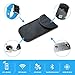 Car Key Fob RFID Signal Blocking Bag, Faraday Bag, Antitheft Car Key Pouch with Stainless Steel Hanging Ring