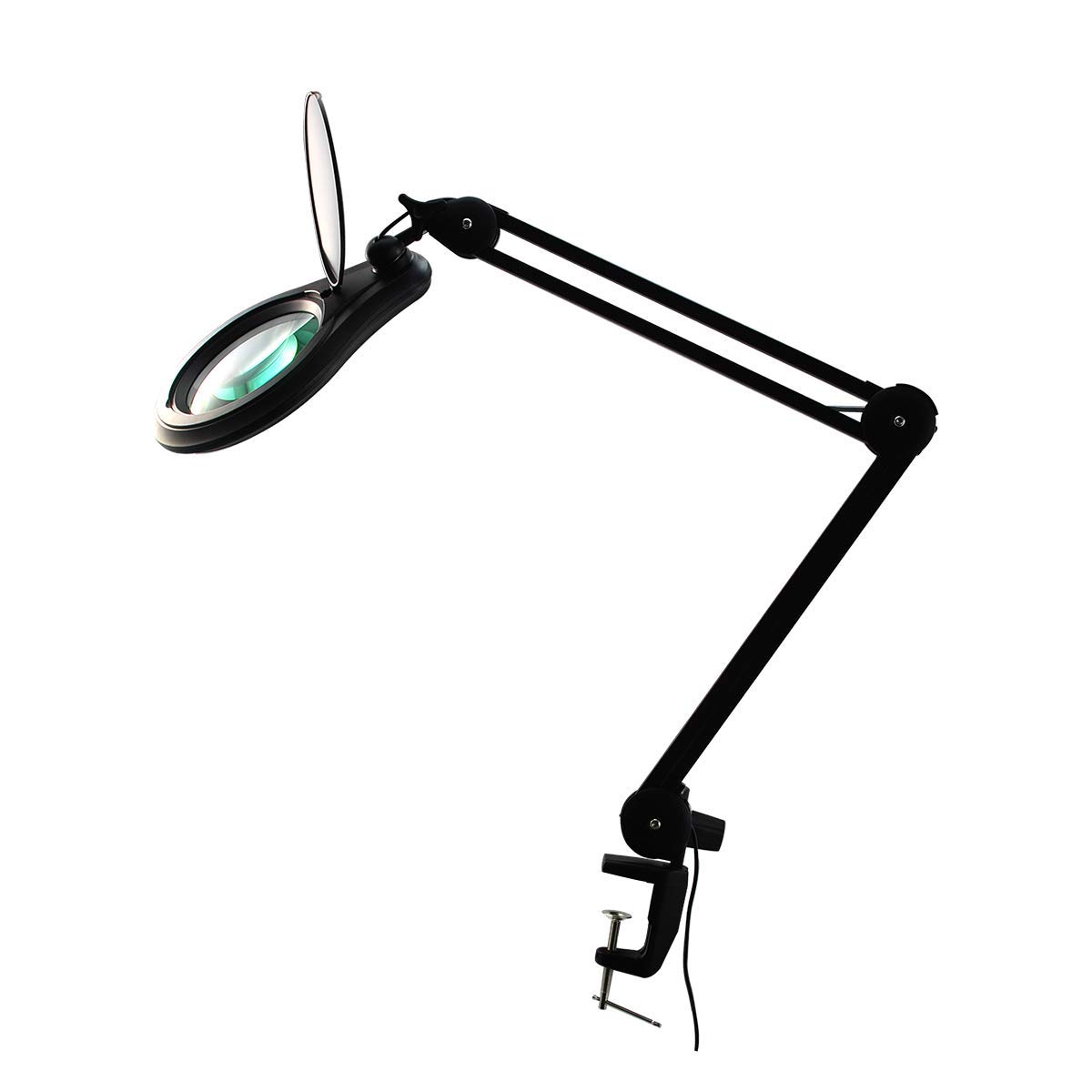 Best led magnification desk lamp black
