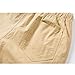Manwan walk Men's Linen Casual Short 311 (Large, Khaki)
