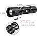 TurnRaise 1200LM XML-L2 LED Mini Portable Tactical Handheld Flashlight Torch Lamp for Outdoor Sports , Indoor Activities(Camping, Hiking, Hunting)