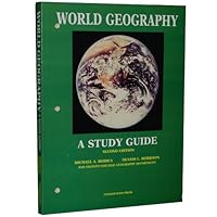 World Geography: A Study Guide 1890411116 Book Cover