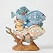 Enesco Jim Shore Heartwood Creek Pint Size Tropical Fish, 4.5” Stone Resin Figurine, Multicolor
