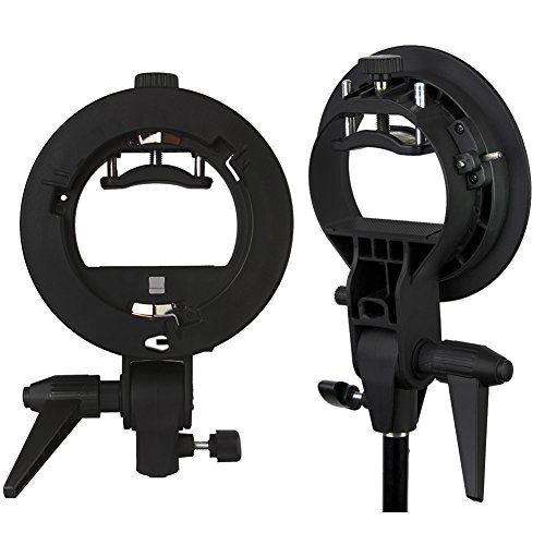 Neewer Photography SType Bracket & Four Speedlite Adapter Kit