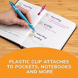 BIC Gel-ocity Quick Dry Assorted Colors Gel Pens