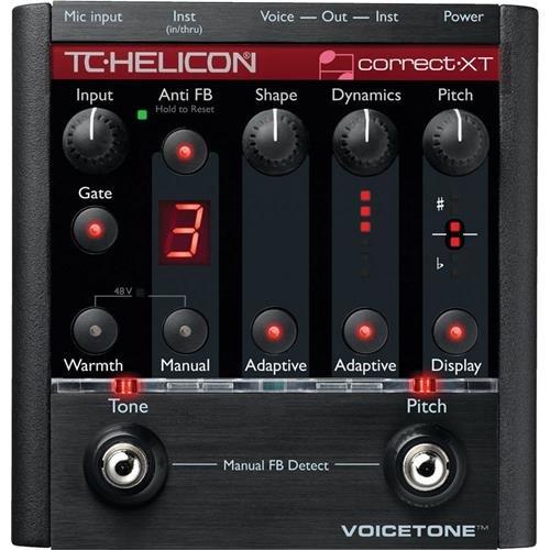 TC Electronic VoiceTone Correct XT Voice Processing and Pitch Correction Floor Pedal