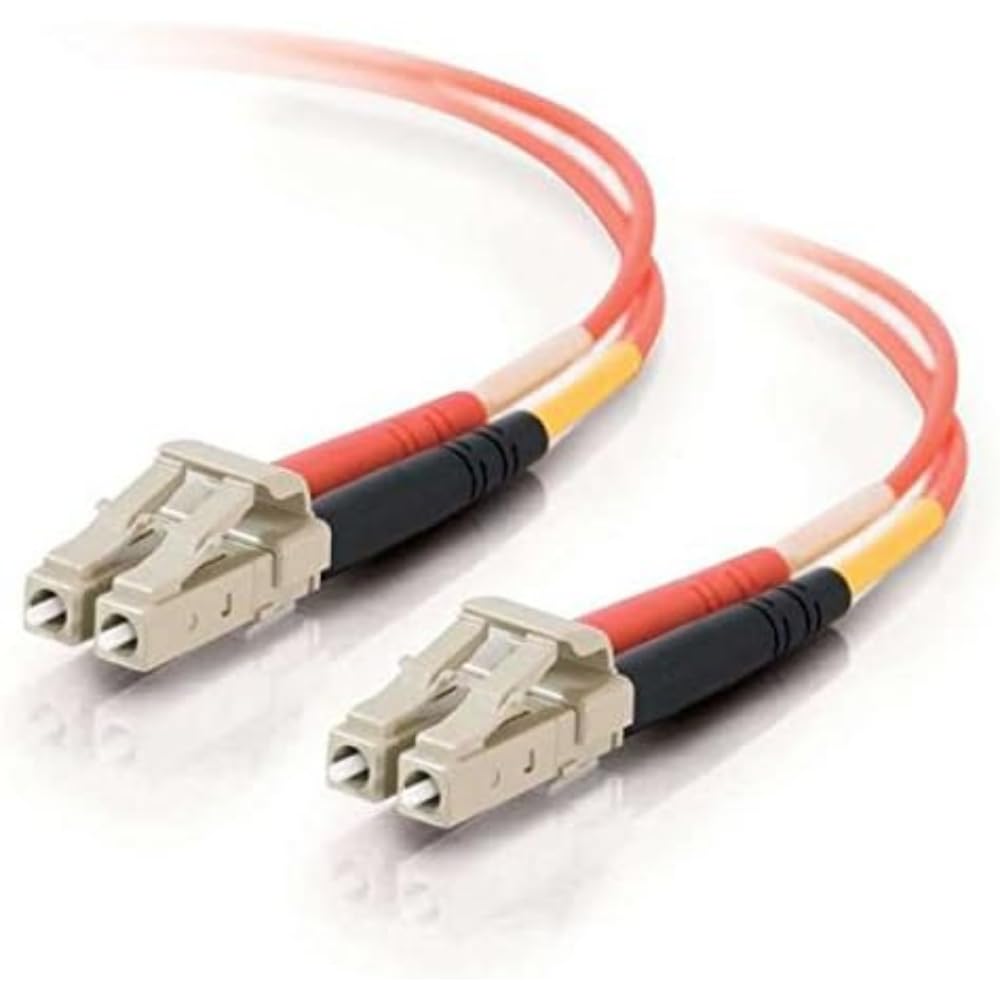 C2G 5m Fibre/Fiber Optic Cable for Fast Ethernet, Fiber Channel, ATM and Gibabit Patch Cable LSZH LC/LC Duplex Multimode Multimode 62.5/125 MM