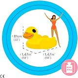 Intex Inflatable Duck 147 x 147 x 81 cm Yellow view 4
