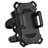 Bike Mount Universal Cell Phone Bicycle Rack Handlebar & Motorcycle Holder Cradle for Motorcycle Bike Handlebars Adjustable Fits iPhone 7 Plus Holds Phones Up To 4