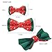 Blueberry Pet Box with Pack of 2 Handmade Dog Cat Bow Tie, Stay Festive Bowtie Set, 4