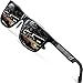 ATTCL Men's Hot Retro Al-Mg Metal Frame Driving Polarized Sunglasses For Men Women 16560blackgray
