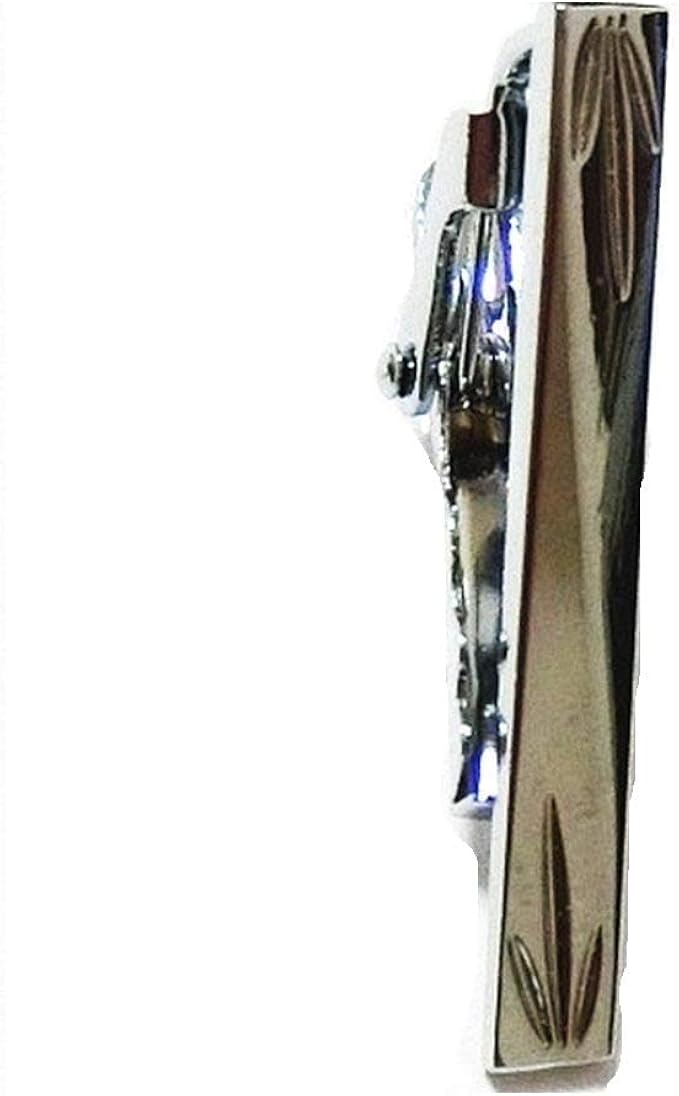 Amazon Co Jp ネクタイピン タイピン タイバー マネークリップ メンズ レディース シルバー 銀 シンプル 短い 上質 おしゃれ 新品 プレゼント Np591 服 ファッション小物