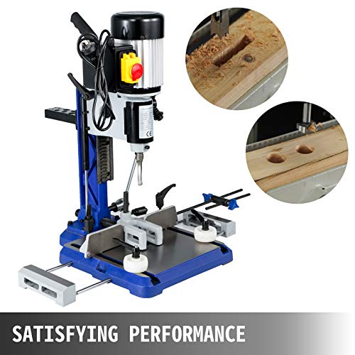 VEVOR Benchtop Mortising Machine 3/4HP 120V, Bench Mortiser with Table Extensions, HeavyDuty