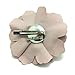 Meilliwish Camellias Flower Hair Clip and Brooch Pin (A74)(Pink)