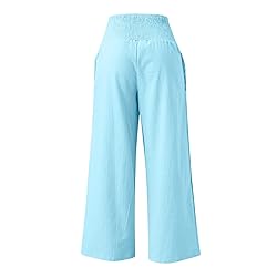 Leggings Leg Pants for Women Khaki Capris for Women