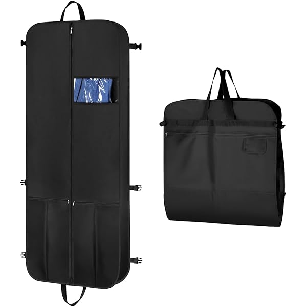 Amazon.com: 66'' Tri-fold Extra Long Dress Garment Bag, Premium & Breathable Tear-resistant Hanging Suit Cover for Travel and Storage : Clothing, Shoes & Jewelry Amazon.com: 66'' Tri-fold Extra Long Dress Garment Bag, Premium & Breathable Tear-resistant Hanging Suit Cover for Travel and Storage : Clothing, Shoes & Jewelry