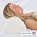 Adjustable Lumbar Back and Knee Sleep Support Pillow - Taller, Wider, with Made in USA Memory Foam