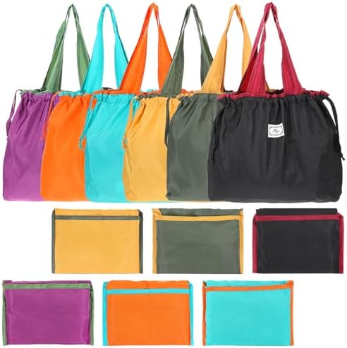 Amazon.com: EcoJeannie 4 Pack Ripstop Nylon Draw-String Reusable