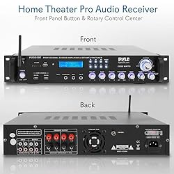 PYLE Multi Channel Bluetooth Preamplifier Receiver