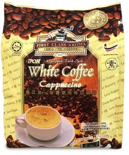 First Class Aroma/ Ipoh 3 In 1 White Coffee-Cappuccino/Less Sugar ...