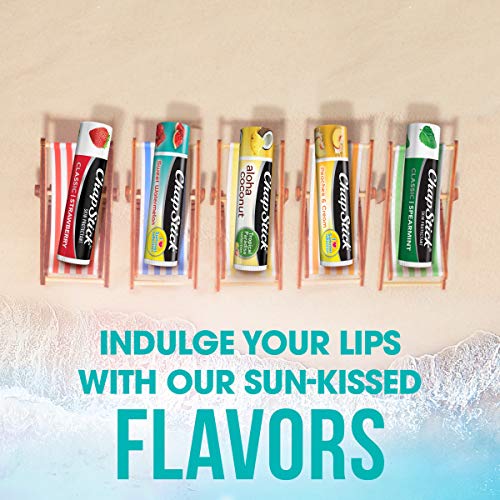 ChapStick Spring/Summer Seasonal Flavored Lip Balm Pack to moisturize