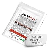 (Pack of 100 Pieces) Chanzon 1N4148 Small Signal