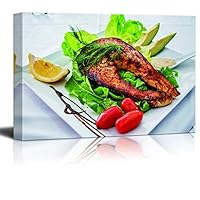 Framed Canvas Wall Art April Day Theme Design Canvas Prints Home Artwork Decoration for Living Room,Bedroom - 12x18 inches