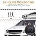 BOSCAM Touch Screen Backup Camera Mirror Dash Cam Waterproof Back up Car Camera and 4.5-inch Full HD 1080P Rear View Mirror Cam Video Recorder with G-Sensor,Loop Recording, Motion Detection