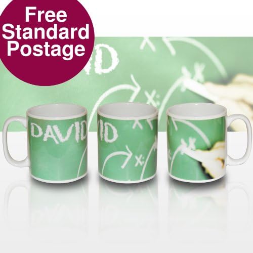 Personalized Football Tactics Board Mug