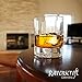 Stylish European Design Crystal Glasses By Ravenscroft Crystal- Premium Bourbon, Whisky, Double Old Fashioned Glasses- Set of 4-11oz - Perfect Gift For Scotch Lovers- BONUS Microfiber Cleaning Cloth