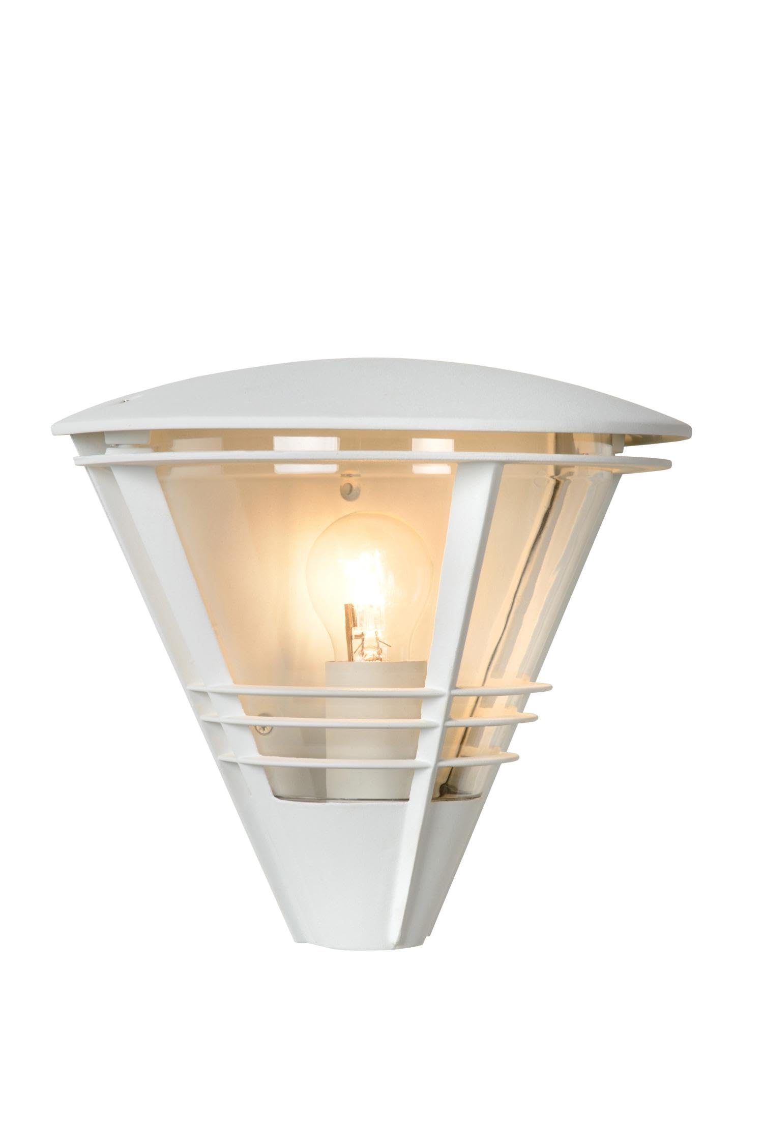 LUCIDE Livia - Wall Light Indoor/Outdoor - 1xE27 - IP44 - White