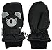 N'Ice Caps Little Kids Squeaky Sound Cute Animal Face Waterproof Mittens