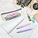 AIYUE Mechanical Pencil Set, 6 PCS 0.7 mm Mechanical Pencils, 6 Tubes HB Lead Refills, 5 Pack Erasers and 1 Pack Lucky Pencil Bags For School and Office