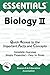 Biology II Essentials (Essentials Study Guides)
