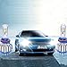Ralbay H8 H9 H11Headlight Bulb Super Bright 70W 7000Lm 6000K Cool White H8 Headlamp Car All in One Conversion Kit 360° Beam Angle