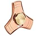 Woocon Fidget Spinner Metal, UFO Pure Copper Tri Hand Spinner, Customized Spinner Bearing Quiet Smooth Spin