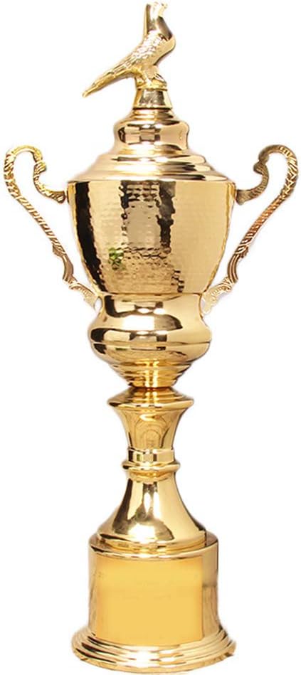 Trophies - Sport Trophy Metal Trophy, Football Trophy Basketball Trophy Taekwondo Competition Trophy (Color: Gold, Size: 48cm)
