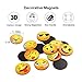MORCART 54 Emoji Magnets for Fridge Funny Refrigerator Magnets - Magnets for Whiteboard Locker Decorative Magnets - Cute Magnets for Home Kitchen Office School Gift for Family and Friend