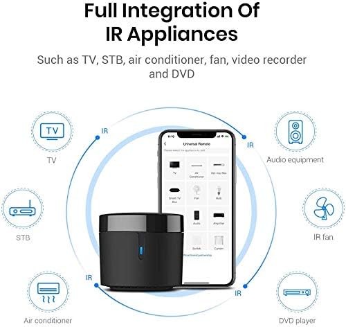 RM4 Mini telecomando IR intelligente WiFi Lavora con AlexaGoogle Home Smart Home Automation HTS2 Sesnor Cavo USB Rilevatore di Temperatura e umidit