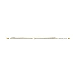 Fossil Women's Sutton Evil Eye Gold-Tone Stainless